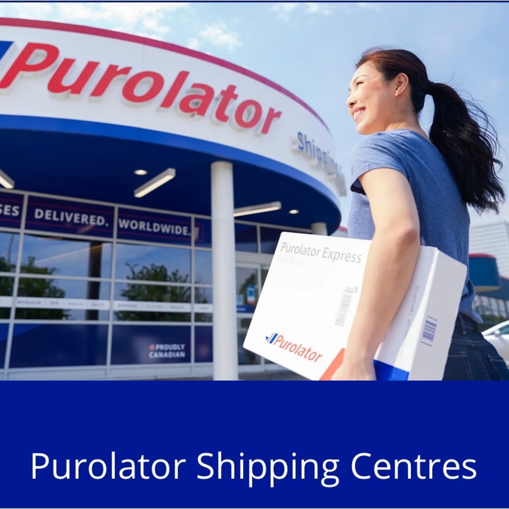 NO WORRIES PUROLATOR IS HERE. Fast and easy shipping:)